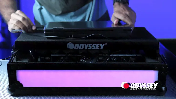 Denon DN-MC3000 / DN-MC6000 Glide Style™ Flight FX™ Case: FFXGSDNMC3600BL by Odyssey