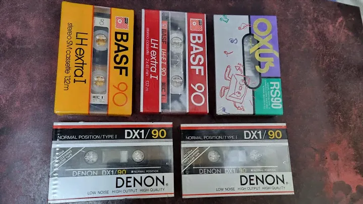 Аудиокассеты BASF,DENON,OXUS.новые запечатанные.