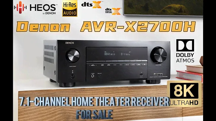 Denon AVR X2700H 7.2-channel home theater receiver For Sale