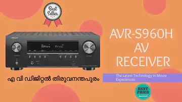 DENON AVR-S960H AV Receiver. HOME CINEMA
