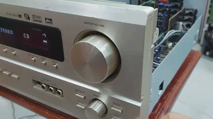 (Đã bán) Amply đa kênh Denon AVC 1850 - 220W - giải mã DAC, có pre out, máy đẹp