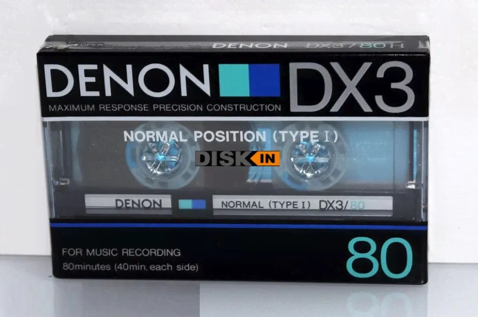 Аудиокассета Denon DX3/80 Normal-0