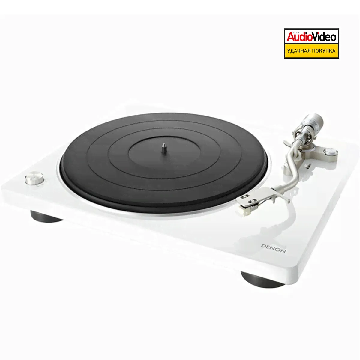 Denon Проигрыватели винила Denon DP-400 White проигрыватель винила-0