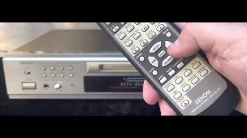 DECK MINIDISC DENON :: DMD-1550 (remote)