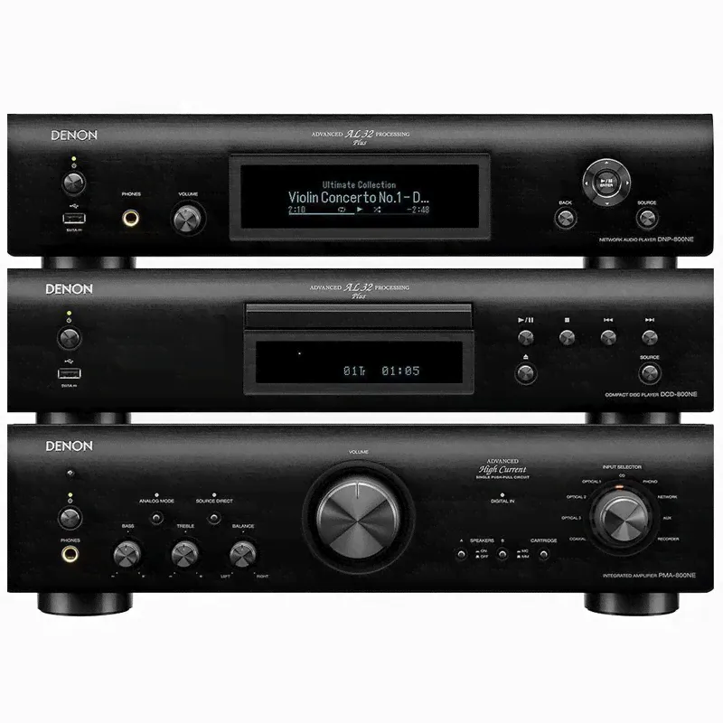 Hi-Fi Комплект Denon PMA-800NE + DCD-800NE + DNP-800NE Black