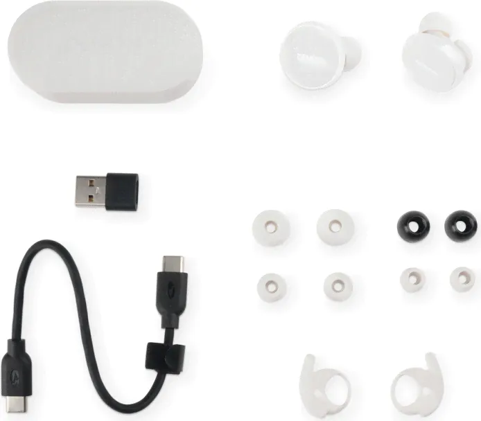 Беспроводные наушники Denon PerL Pro white-1