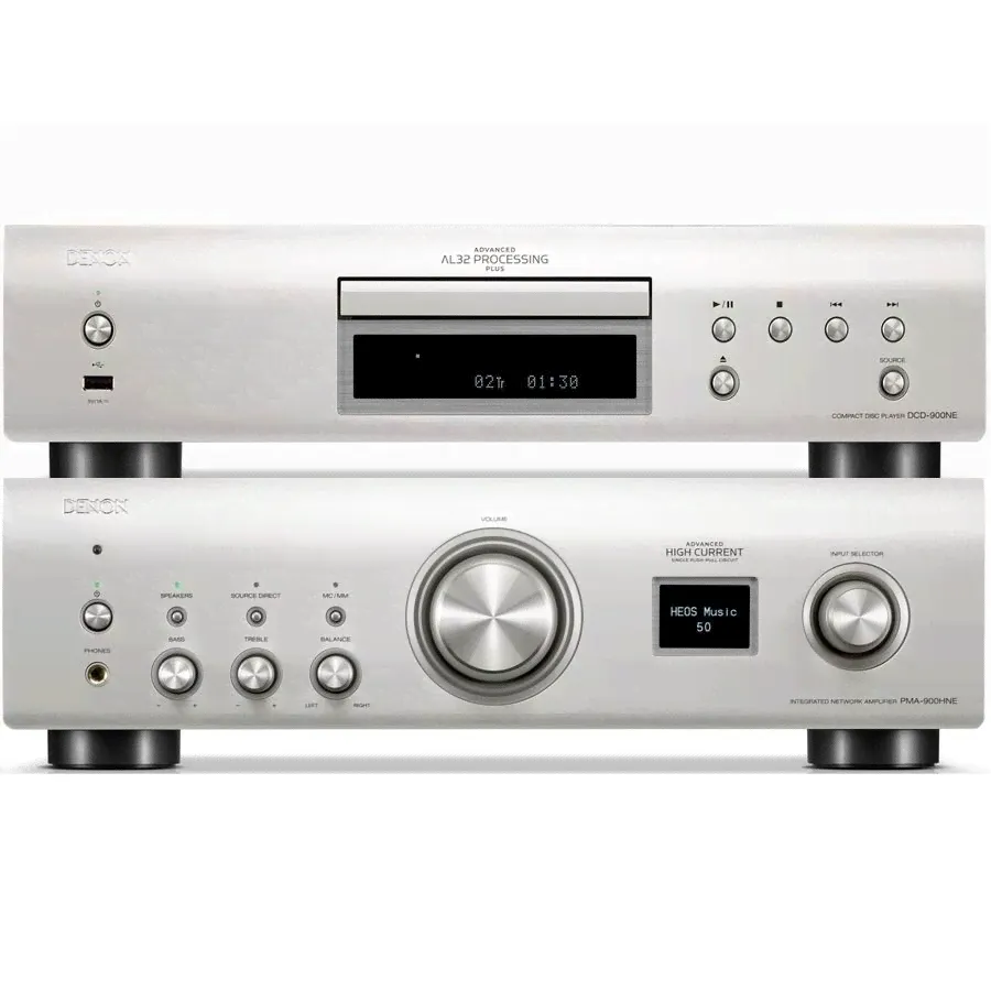 Hi-Fi Комплект Denon PMA-900HNE + DCD-900NE Silver