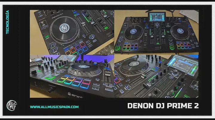 Denon DJ Prime 2 de cerca - All Music Spain