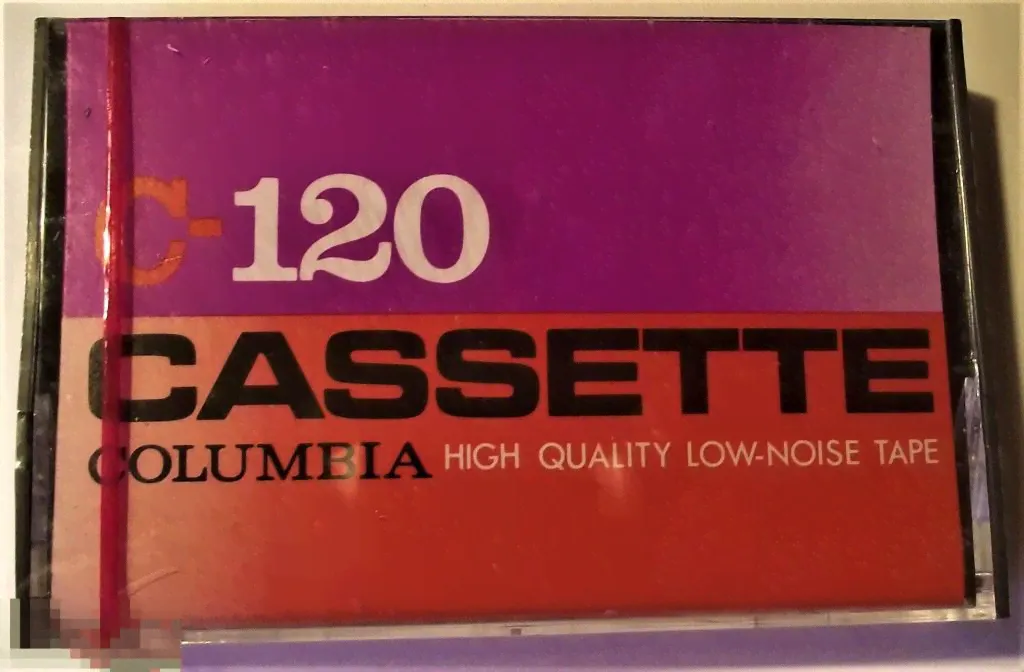 аудиокассета COLUMBIA (DENON) C- 120 (1976) JAPAN запечатана-0