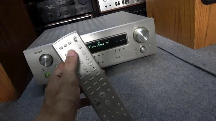 TEST AMPLI DENON DRA 700AE CÓ REMOTE ĐẸP 99%