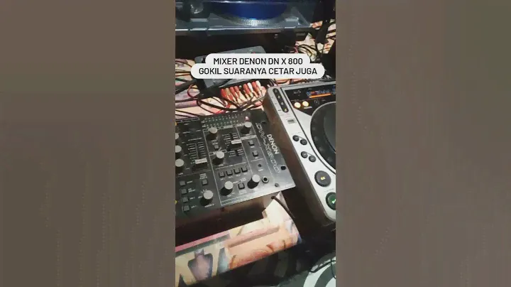 Mixer Denon DN X800 suaranya luar biasa // 0818201075