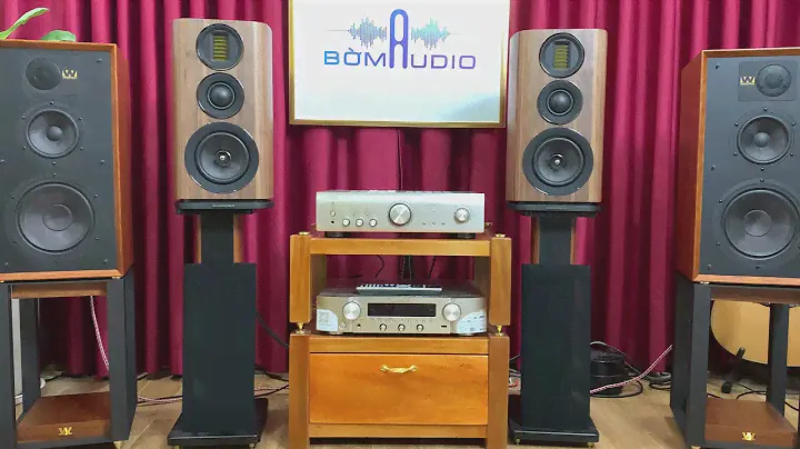 Uy Lực Đến Từ | DENON PMA-800NE + WHARFEDALE EVO 4.2 | Oánh Cực Căng Cực Luôn Ạ 😍