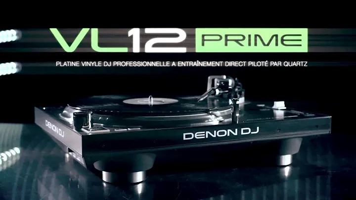 Nouveauté DENON DJ: La platine VL12 PRIME