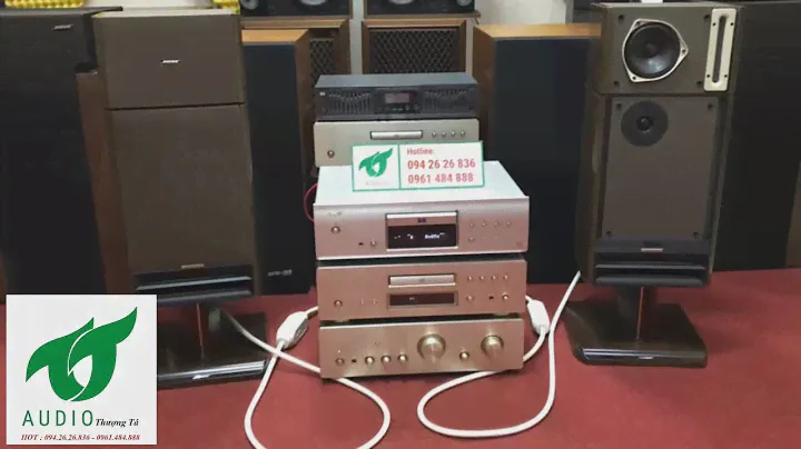 AMPLY DENON PMA S10 DÒNG HIGH END CAO CẤP QUA ĐẦU CD DAC DENON S10 - LOA BOSE 363 SƠN MÀI VÂN ĐÁ MỸ