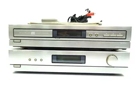 Denon DRA-210 Stereo Receiver & CD-Player DCD-210, titan