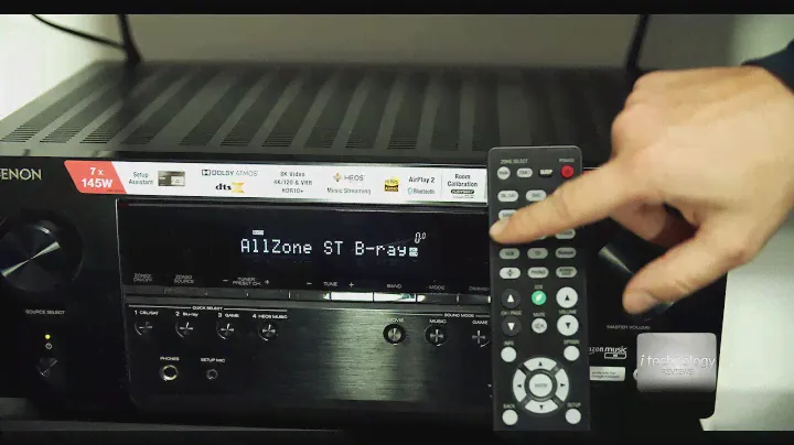 Ресивер Denon AVR-S960H 8K 7.2, дизайн, отделка, кнопки и пульт ДУ - Экстра/Детали