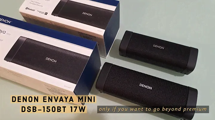 Review + Unboxing DENON Envaya Mini DSB 150BT 17W bluetooth speaker