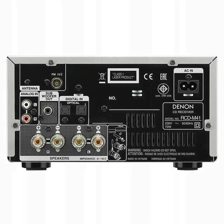 CD-ресивер Denon RCD-M41 Prem SL-2