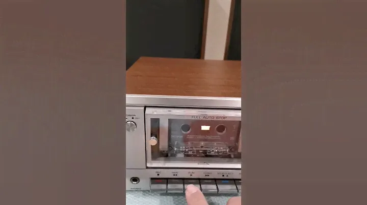 1981 Sanyo DR 5340 cassette deck