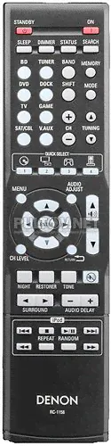 DENON RC-1158 пульт для AV-ресивера DENON AVR-1312