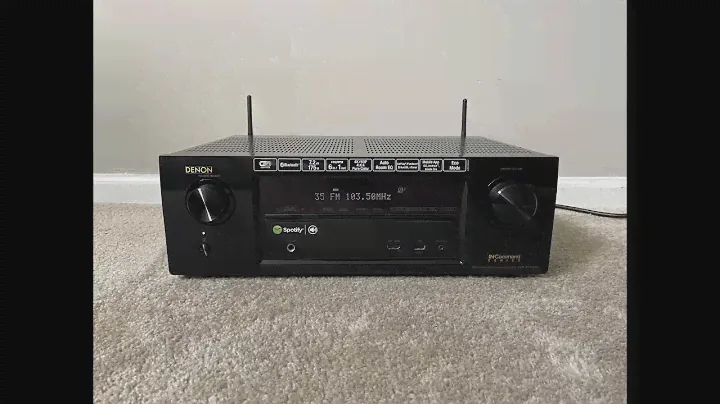 Denon AVR-X1100W 7.2 HDMI 4K Ultra HD Bluetooth WiFi Home Theater Surround Receiver