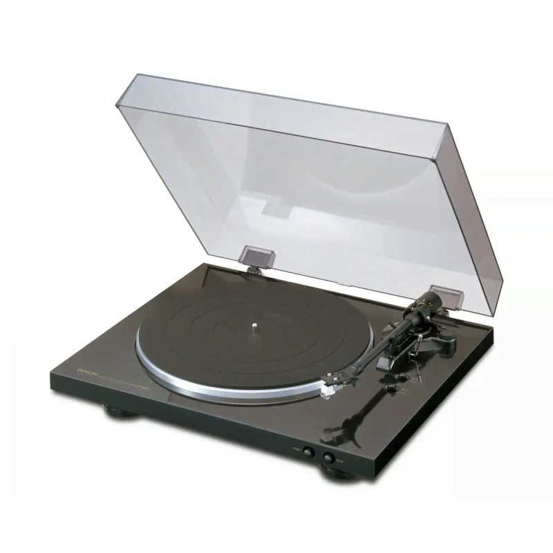 Виниловый проигрыватель Denon DP-300F Black-0
