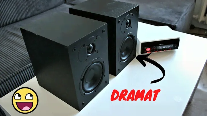 NAPRAWIAM PIERDZĄCE KOLUMNY DENON SC-F109 ZA 100ZŁ - DAŁEM ZA DUŻO KLEJU I ZMAŚCIŁEM SPRAWĘ !! | 4K