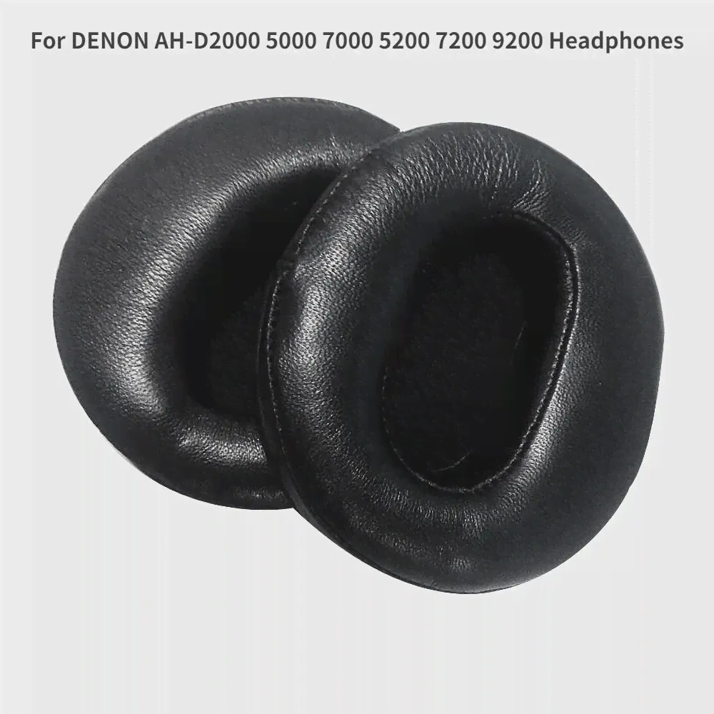 Сменные амбушюры для наушников DENON AH-D2000 5000 7000 5200 7200 9200 Мягкая амбушюра с эффектом памяти из овчины, защитный чехол для ушей