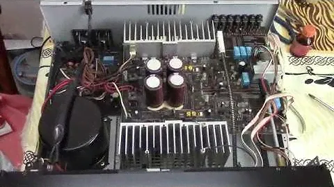 Denon PMA-980 (685) внутри inside