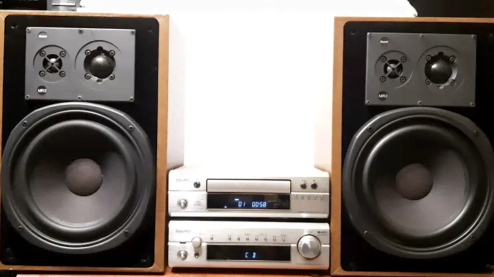 Denon set DRA F101 DCD F101 FM radio mode Magnat MIG Ribbon 2A part 1