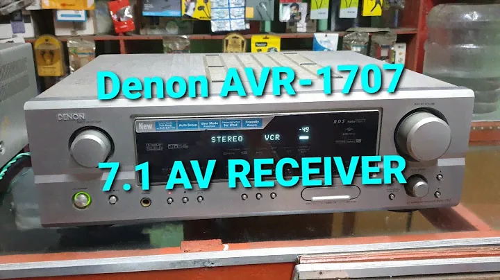 Denon AVR 1707 7.1 AV Receiver