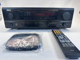 Denon AVR-1603 Receiver W/Remote plus antenna Tested and working bundle