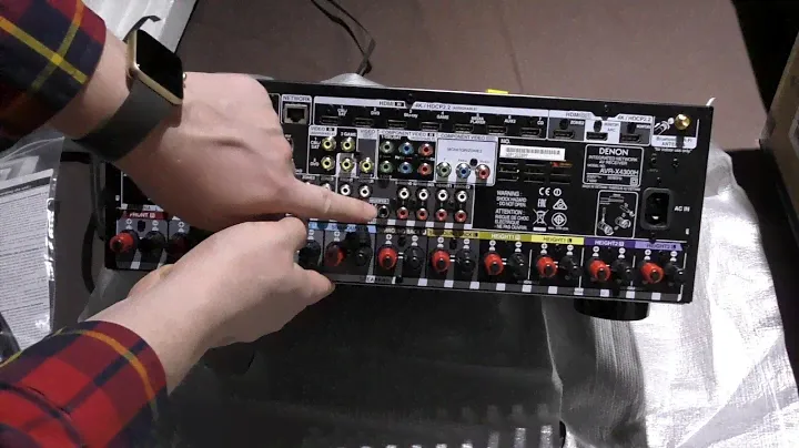 DENON AVR-X4300 unboxing