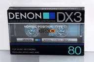 Аудиокассета Denon DX3/80 Normal