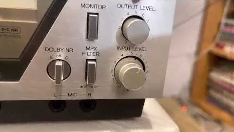 Denon DR-F8 видео тест