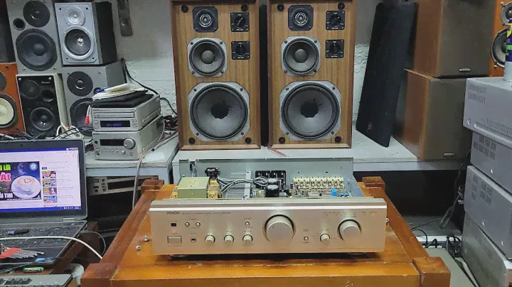 (đã bán) Amply denon pma 390 iv hàng đẹp  ghép hợp nhiều loa.lh 0979891682 & 0966594581