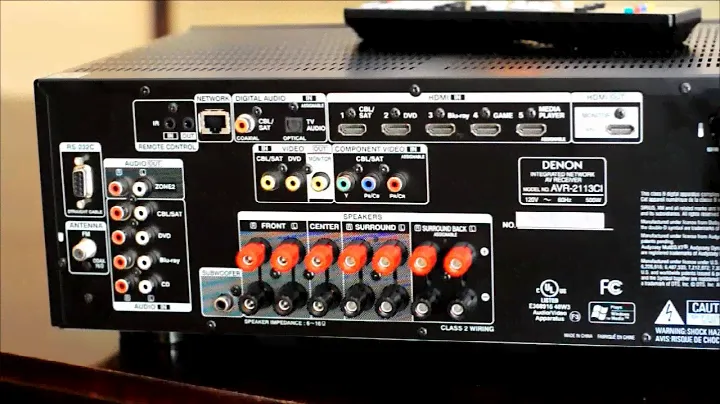Ресивер Denon AVR 2113/2113CI — Часть I