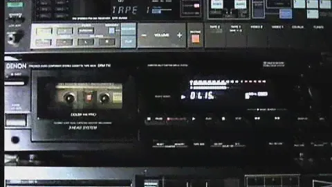 Denon DRM-710 3-Head Precision Audio Component / Stereo Cassette Deck
