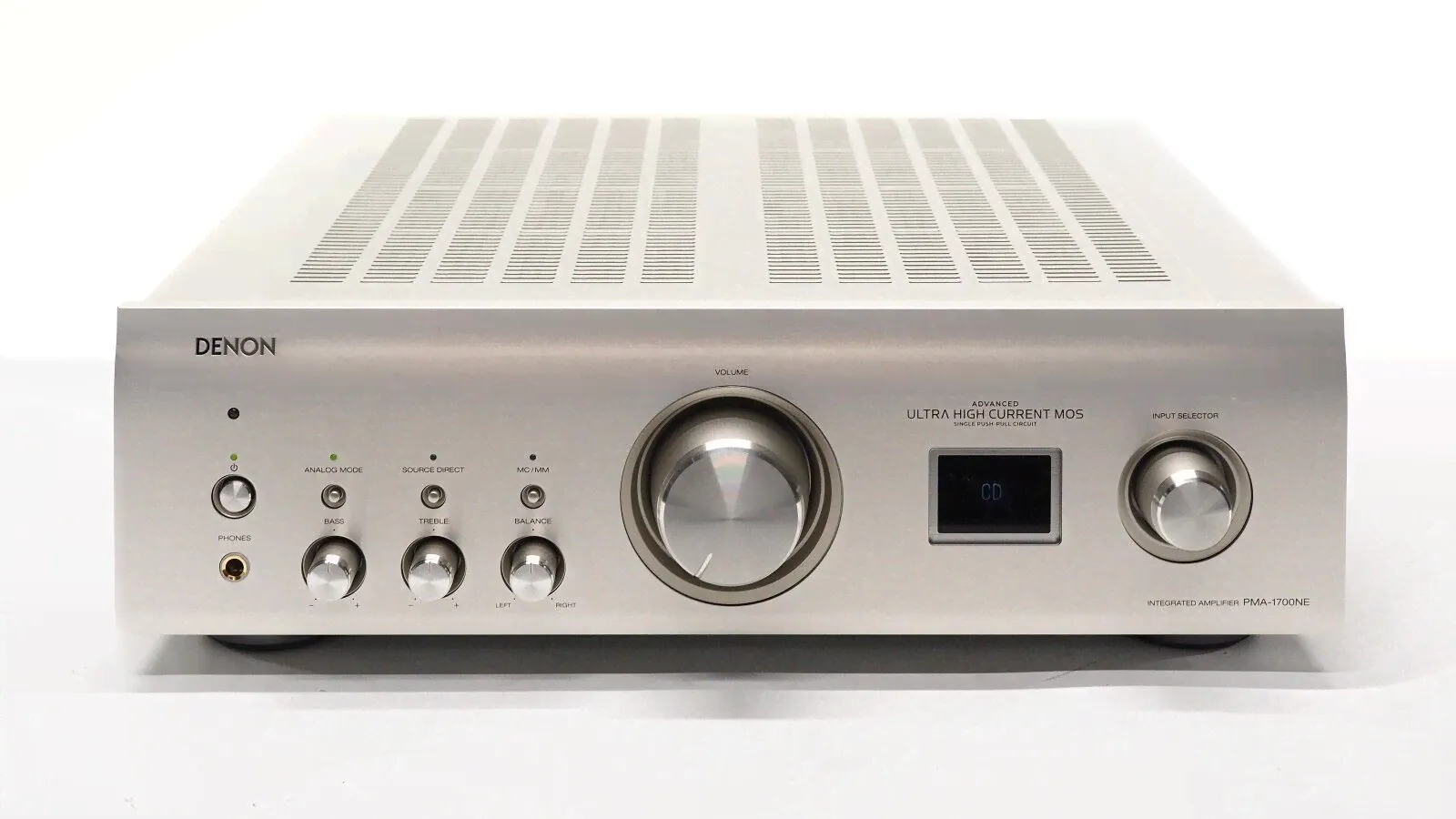 Denon PMA-1700NE 140W 2.0-Ch Integrated Amplifier Silver from JAPAN-0