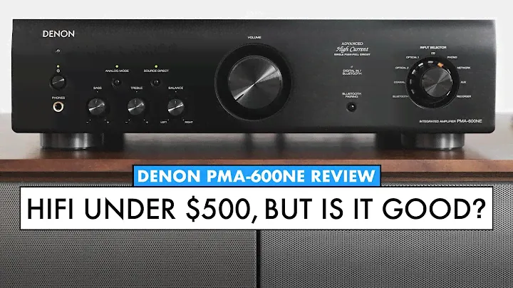 Denon's BUDGET AMPLIFIER with BLUETOOTH! - DENON PMA-600NE Amp Review!