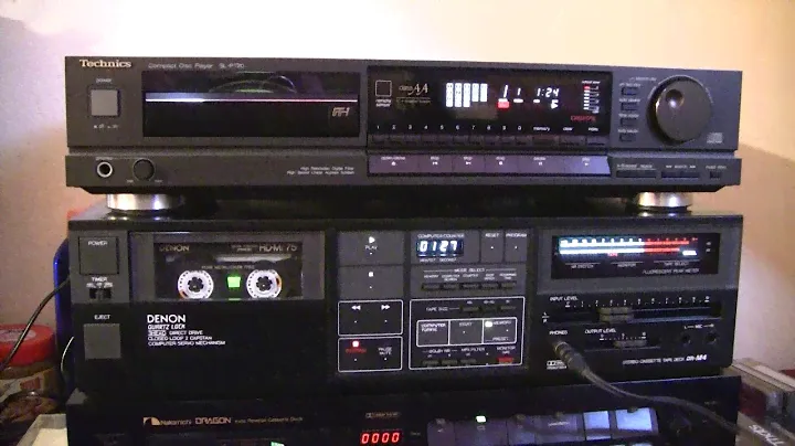 DENON DR-M4 recording test on DENON HD-M
