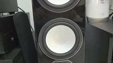 Monitor Audio Silver RX6 in High Gloss Black + Radius 180HD + Denon PMA-1520AE