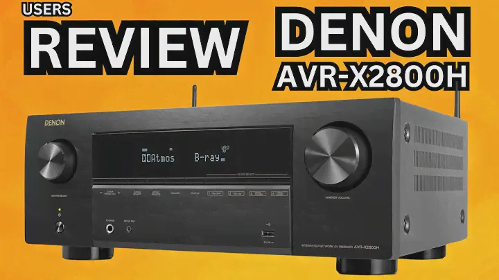 Denon AVR-X2800H 7.2 Ch Receiver REVIEW.