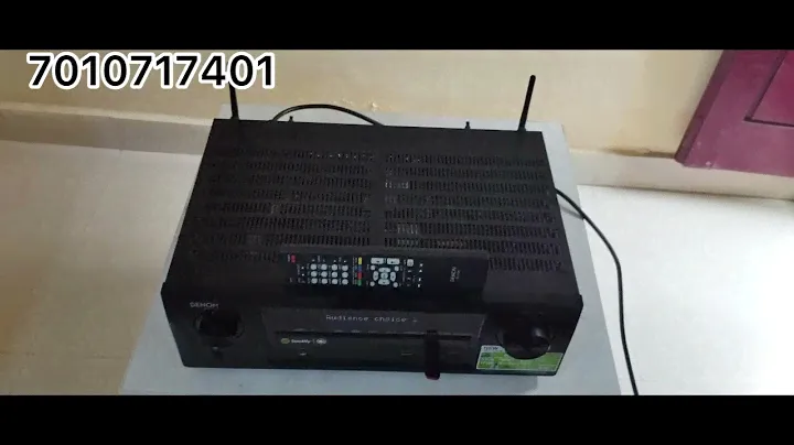 Denon AVR-X1100W 7.2 channel receiver for sale