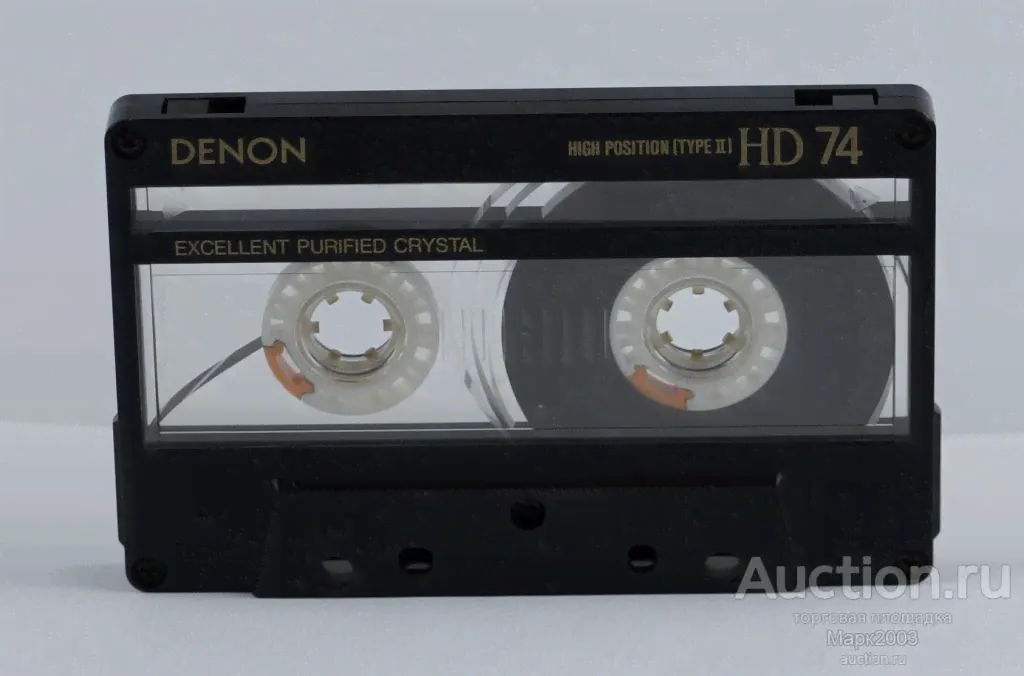 Аудиокассета Denon HD 74.