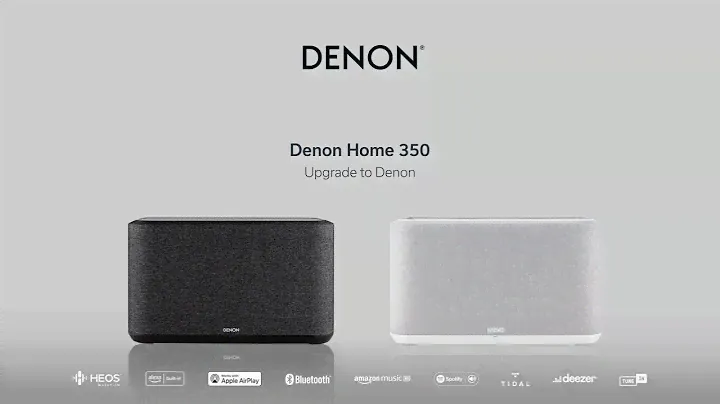 Denon Home 350 Multiroom-Lautsprecher mit Bluetooth, HEOS Built-in und Alexa Sprachsteuerung