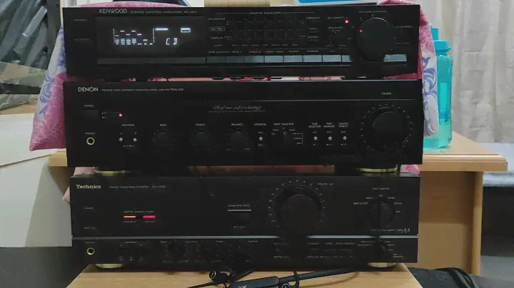 Technics SU-V560 & Denon PMA-390