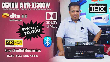 #118#Dolby Atmos#DENON AVR  X1300W 7.2 RECEIVER for Sale Rs.70,000