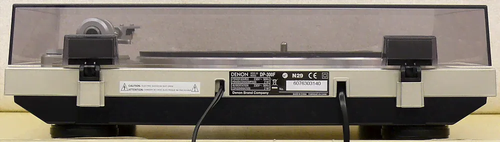 Проигрыватель виниловых пластинок Denon DP-300F Black-2