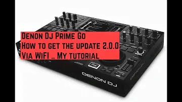 Обновление Denon Dj Prime GO 2.0.0. Как скачать учебник.